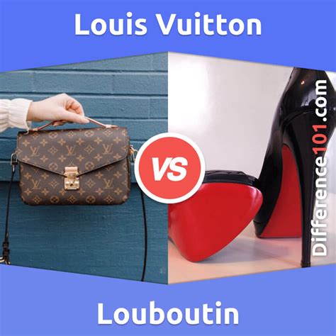 what is the difference between louis vuitton and christian louboutin|christian louboutin brand history.